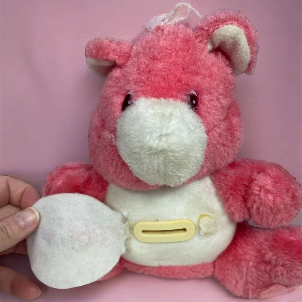 VNT 1984 American Greetings Sunshine And Love A Lot Care Bear Banks With Stopper